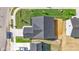 This property has a well-maintained lawn, manicured landscaping, and a large driveway and is located in a quiet neighborhood at 2334 Black Rock Cir, Lebanon, IN 46052