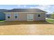 Exterior of the home with an ample backyard at 2334 Black Rock Cir, Lebanon, IN 46052