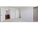 Light-filled bedroom showing an ensuite bathroom and walk-in closet at 2334 Black Rock Cir, Lebanon, IN 46052