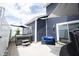 Inviting backyard with a hot tub, outdoor seating, and partial shade, great for outdoor living at 2628 Lamar Dr, Whitestown, IN 46075