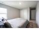 Comfortable bedroom featuring lots of natural light, closet and plush carpet at 2628 Lamar Dr, Whitestown, IN 46075