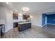 A kitchen that features an island, stainless appliances, and an open layout at 2628 Lamar Dr, Whitestown, IN 46075