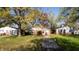 A well kept front yard with ranch style houses on a sunny day at 268 S Grant Ave, Indianapolis, IN 46201