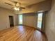 Bedroom featuring hardwood floors and ample light at 315 W High St, Pendleton, IN 46064