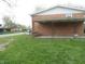 The home features a quaint covered patio for outdoor enjoyment in the backyard at 3426 Ireland Dr, Indianapolis, IN 46235