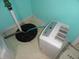 Basement corner with sump pump and dehumidifier at 3426 Ireland Dr, Indianapolis, IN 46235