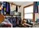 Well-organized walk-in closet with ample storage and natural light at 410 E North St, Greenfield, IN 46140