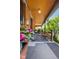 Charming front porch with outdoor seating at 419 N College Ave, Indianapolis, IN 46202