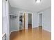 Bedroom with an adjacent bathroom and walk-in closet at 4195 Knollwood Ct, Franklin, IN 46131