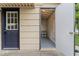Exterior view of the shed with an open door at 4432 Brittany Rd, Indianapolis, IN 46222