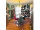 Dining room with bright light, interesting decor, and stylish chairs at 4820 Nowland Ave, Indianapolis, IN 46201