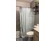 Functional bathroom with a combined shower and tub, and essential amenities at 562 Harmony Dr, Greenwood, IN 46143