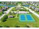 Community featuring tennis courts, pool, and green spaces at 5942 Tioga Ct, Bargersville, IN 46106