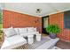 Inviting front porch with comfortable seating and a cozy, welcoming atmosphere at 5987 E 100 N, Franklin, IN 46131