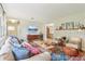 Comfortable living room with stylish furniture, a TV, and plenty of natural light at 5987 E 100 N, Franklin, IN 46131