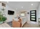 Comfortable living area showcasing modern decor, a cozy couch, and a sleek TV setup at 8049 Burn Ct, Indianapolis, IN 46217