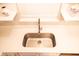 Modern kitchen sink featuring a stainless steel faucet and white quartz countertop at 9718 Jupiter Pass, Carmel, IN 46032