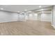 Finished basement with recessed lighting, providing ample space for recreation or storage at 1105 Wild Ridge Blvd, Brownsburg, IN 46112