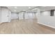 Spacious basement featuring updated flooring and a neutral paint palette, perfect for flexible living space at 1105 Wild Ridge Blvd, Brownsburg, IN 46112