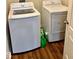 Laundry area features modern white LG washer and dryer at 1112 W Nature Pointe Ln, Muncie, IN 47304