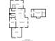 Floorplan showing the layout of the first and second floor at 1215 N Pershing Ave, Indianapolis, IN 46222