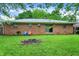 Expansive backyard with lush green grass and mature trees, perfect for outdoor activities at 1225 N Graham Ave, Indianapolis, IN 46219
