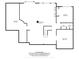 Detailed basement floorplan featuring a recreation room, bedroom, media room, and bathrooms at 12399 Lynnwood Blvd, Carmel, IN 46033