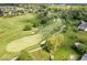 Scenic view of the lush green golf course at 12399 Lynnwood Blvd, Carmel, IN 46033