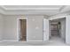 Neutral primary bedroom features doorways to other rooms, and plush carpeting at 13499 Molique Blvd, Fishers, IN 46037