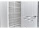 Pantry with white wire shelving at 13499 Molique Blvd, Fishers, IN 46037