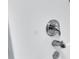 Close up of the shower faucet controls in chrome finish at 13499 Molique Blvd, Fishers, IN 46037