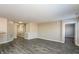 Open living room space with hard surface floors and access to other rooms at 15447 Gallow Ln, Noblesville, IN 46060