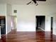 Open floor plan with hardwood floors leading to adjacent rooms, enhancing the sense of space at 2154 Walnut Meadow Ct, Indianapolis, IN 46234