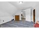 Bedroom featuring a dresser, laundry basket and bed at 223 Grove St, Greenfield, IN 46140