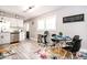 Bright kitchen and dining area with modern appliances and stylish decor at 2763 Streamside Dr, Columbus, IN 47203