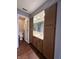 Bathroom with built-in mirrored cabinets and nearby toilet and shower at 2967 Eagles Crest Cir # C, Indianapolis, IN 46214