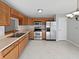 Well-equipped kitchen with stainless steel appliances and plenty of counter space at 3078 Armory Dr, Indianapolis, IN 46208
