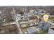 Overhead view of the neighborhood with the property at 3331 Graceland Ave at 3331 Graceland Ave, Indianapolis, IN 46208