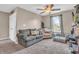 Relaxing bedroom with comfortable seating, natural light, and a view of the outdoors at 401 Shadetree Ln, Sheridan, IN 46069