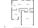 Layout showcasing the kitchen, breakfast nook, living room, dining area, hall, bathroom, and garage at 401 Shadetree Ln, Sheridan, IN 46069