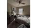 Bedroom features natural lighting from the window, paired with ample drawer storage at 4402 Mountbatten Ct, Indianapolis, IN 46254