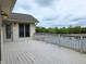 Outdoor deck space overlooking the lake, perfect for relaxation at 515 E Hoover Dr, Nineveh, IN 46164