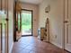 Welcoming entryway with decorative lighthouse shelf at 515 E Hoover Dr, Nineveh, IN 46164
