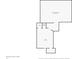 Floor plan displaying the attic and loft layout with dimensions and stairs at 6340 W 800 S, Pendleton, IN 46064