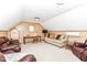 Bonus room featuring a desk, chair, sofa and comfy recliner at 6340 W 800 S, Pendleton, IN 46064