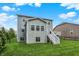 Spacious backyard with a well-maintained lawn, ideal for outdoor activities and entertaining at 769 Canberra Blvd, Westfield, IN 46074