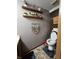 Well-maintained bathroom with a toilet, decorative shelving and neutral tones for a calming atmosphere at 7814 Crooked Meadows Dr, Indianapolis, IN 46268