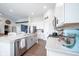 Bright, modern kitchen with stainless steel appliances, granite countertops, and ample cabinet space at 9804 Canyon Ln, Pendleton, IN 46064