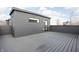 Modern rooftop deck with stylish decking and views of the surrounding neighborhood at 9891 Baneberry Ln, Carmel, IN 46290