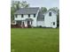 Spacious backyard with a deck perfect for entertaining guests at 10118 Leeward Blvd, Indianapolis, IN 46256